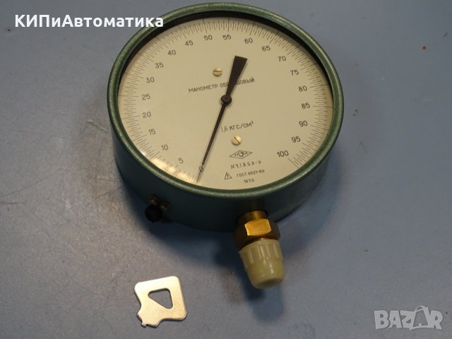 образцов манoметър 1.6 кгс/см2 Ø160 mm