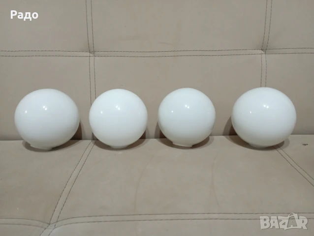 Стъклен абажур. Стъкло за лампа. Чашка за полилей