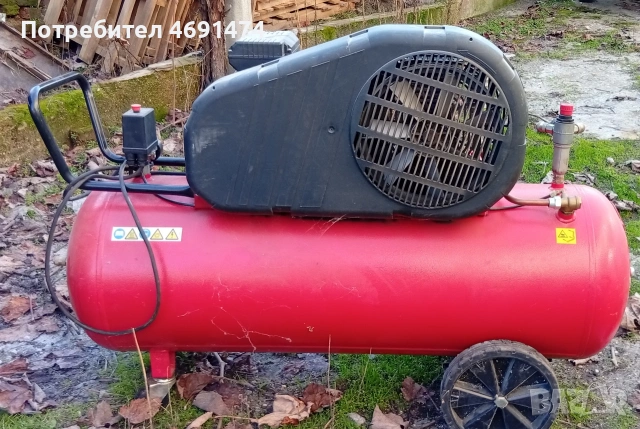 SHAMAL КОМПРЕСОР SB28C 150Л. 3 К.С. 330 Л/M 230V 10 BAR - Shamal , снимка 2 - Други машини и части - 53497105