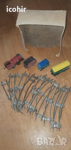 детски комплект влакче, с релси