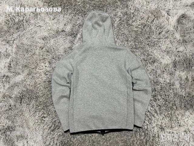 Мъжко Nike Tech Fleece Men’s Full-Zip Hoodie, Размер XS, снимка 4 - Спортни дрехи, екипи - 52596283