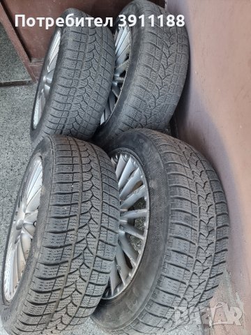 джанти R17 със зимни гуми за алфа159 225/50 R17, снимка 1 - Гуми и джанти - 43230300