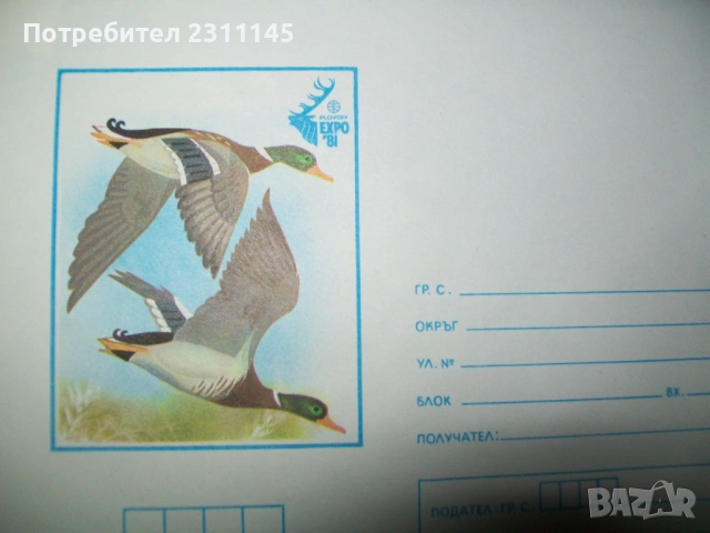 пликове за писма с животни, снимка 5 - Други - 53074392