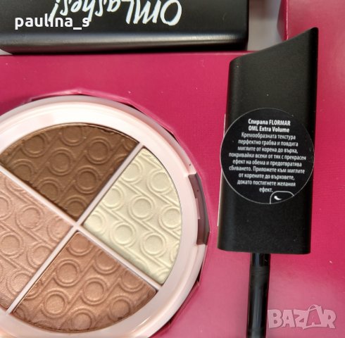 Комплект сенки / хайлайтъри с бронзиращ ефект и спирала "Flormar"®, снимка 4 - Декоративна козметика - 27894570