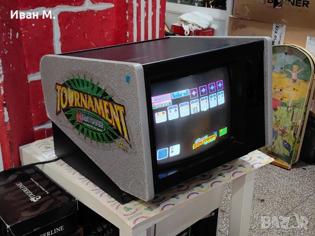 Ретро видеоигра Megatouch 1994 г с тъчскиин 