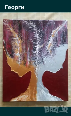 Картина акрил на платно, снимка 2 - Картини - 50143562