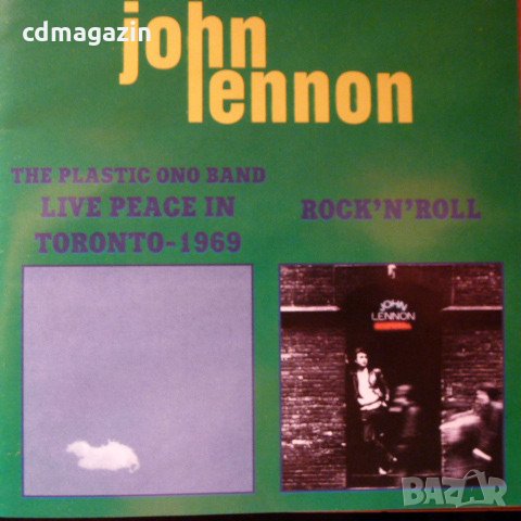 Компакт дискове CD  More images  John Lennon – Live Peace In Toronto 1969 / Rock'N'Roll, снимка 1 - CD дискове - 35250620