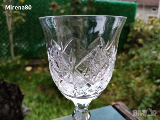 Български кристален сервиз за ликьор / ракия !, снимка 4 - Сервизи - 52643719