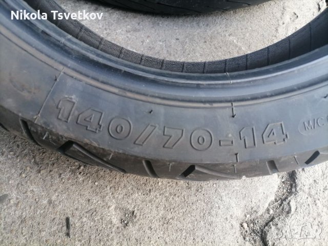 140/70-14 Michelin, снимка 1 - Гуми и джанти - 40602786