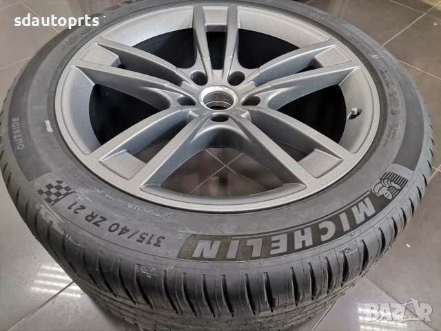 1бр Нова 21" Джанта Porsche Cayenne 9Y Задна 9Y0601025BL  21x11J ET58, снимка 4 - Гуми и джанти - 51894039