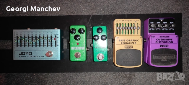 Ефекти педали за китара и бас