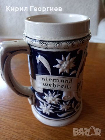 Красива халба  за  бира. , снимка 2 - Прибори за хранене, готвене и сервиране - 32908862