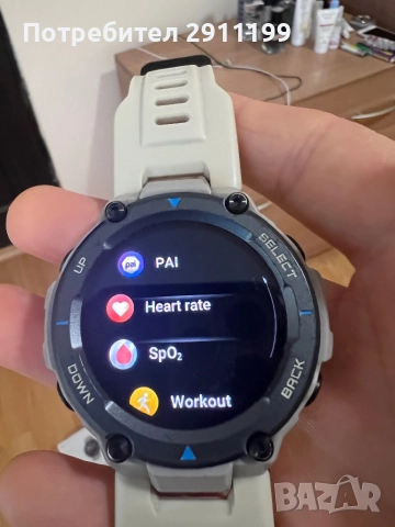 Часовник Amazfit T-Rex Pro, снимка 4 - Смарт часовници - 52428463