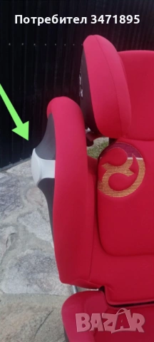 Детско столче седалка за кола CYBEX Solution M-FIX Gold 15-36 кг, снимка 2 - Столчета за кола и колело - 53058135