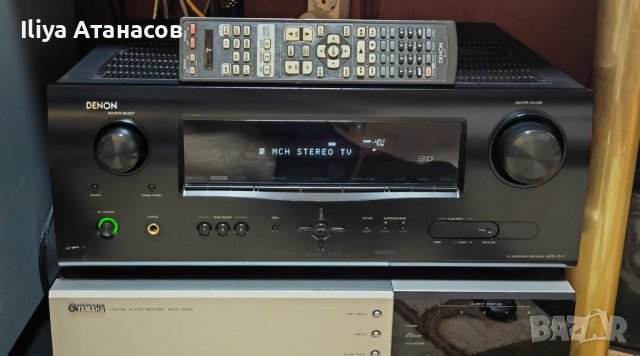 Denon AVR 1611 HDMI 5.1 Receiver усилвател за домашно кино с дистанционно , снимка 6 - Ресийвъри, усилватели, смесителни пултове - 43766181