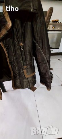 Дамско яке BILANDI размер S с яка и ракавели от естествена лисица. , снимка 7 - Якета - 38614921