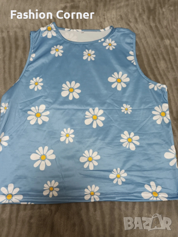 НОВА дамска пижама маргаритки ХЛ размер, Спиди/лично предаване , снимка 3 - Пижами - 53574976