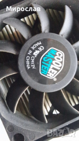 Продавам охладител за процесор Cooler Master CM12V, снимка 3 - Други - 53123542