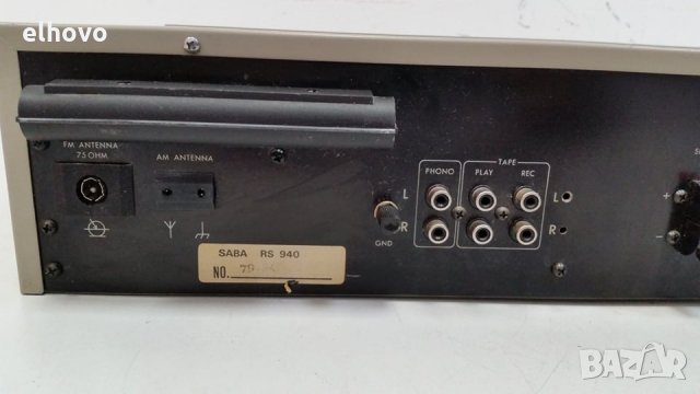 Ресивър Saba RS 940, снимка 3 - Ресийвъри, усилватели, смесителни пултове - 28668588