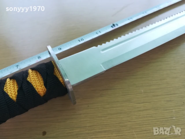 МЕЧ/КАТАНА-ГОЛЯМ НОЖ 70СМ 1307250810, снимка 5 - Ножове - 51002170