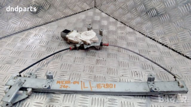 Ляв стъклоповдигач Nissan Micra 1.2i 2004г. 2-врати