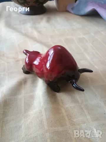 Красив керамичен бик-1