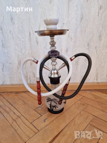 Наргиле с два маркуча 40см., снимка 3 - Наргилета - 40160944