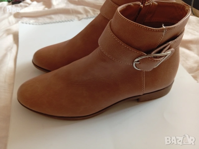 Дамски боти Anna FIELD бежови