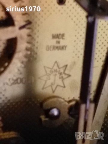 Каминен часовник юнгханс работещ четири четвърти, снимка 4 - Стенни часовници - 37326842