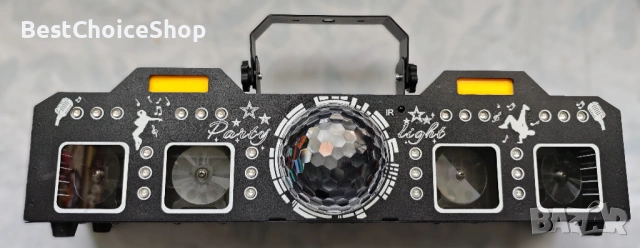 Диско и парти светлини с DMX512, стробоскоп, UV светлина и диско топка - DJ светлини, снимка 8 - Друга електроника - 53598567