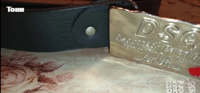 DSQ Оригинал Нов Дамски Кожен Колан 100см. , снимка 5 - Колани - 51252013