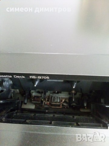 Technics АА Stereo Cassette Deck RS-B705 - КЛАСИКА , снимка 7 - Декове - 27937486