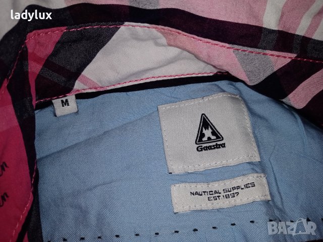 Gaastra, Нова, Оригинална, Уникална Риза, Размер М. Код 2154, снимка 8 - Ризи - 44001309