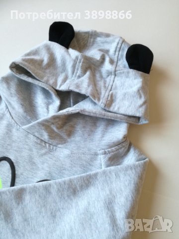 Детска рокля с дълъг ръкав - размер 116 см., снимка 3 - Детски рокли и поли - 43342329