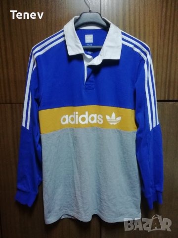 Adidas Skateboarding Heritage Rugby Polo оригинална мъжка блуза L