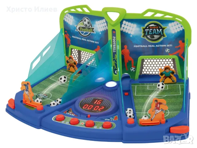Електронна настолна игра Аркадна игра Футбол с диспей звук светлина, снимка 5 - Образователни игри - 48908189