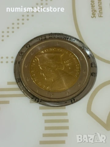 Сан Марино 2022 – 2 евро - 530 години от смъртта на Пиеро дела Франческа BU, снимка 6 - Нумизматика и бонистика - 50771973