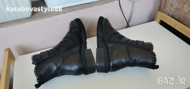 Боти Hallhuber 38 н Естествена кожа , снимка 8 - Дамски боти - 52743134