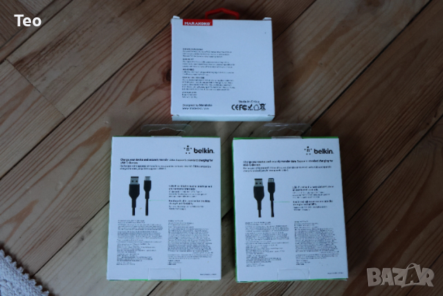 Нови кабели USB А to USB C и Micro USB MCB1, снимка 4 - USB кабели - 52599198