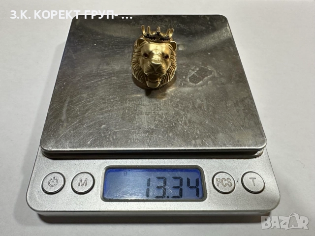 Златен пръстен 14к, 13,34гр, снимка 3 - Пръстени - 52740429