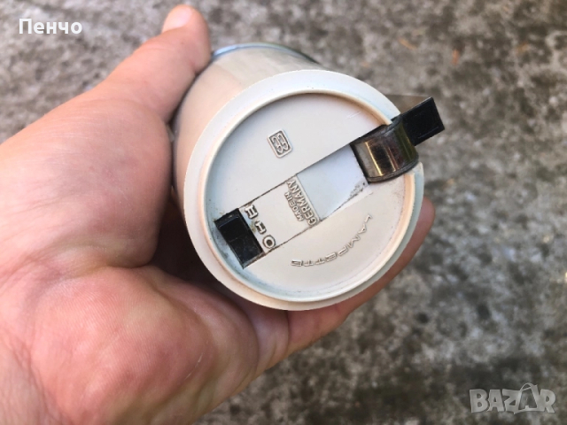 стара дизайнерска настолна/сгъваема, туристическа, джобна/ лампа "LAMPETTE" - MADE IN GERMANY - МИНИ, снимка 4 - Антикварни и старинни предмети - 51754620