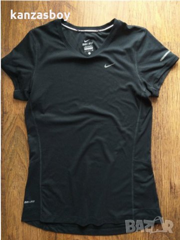Nike Dri-FIT Miler Women's Running Top - страхотна дамска тениска, снимка 2 - Тениски - 33216794