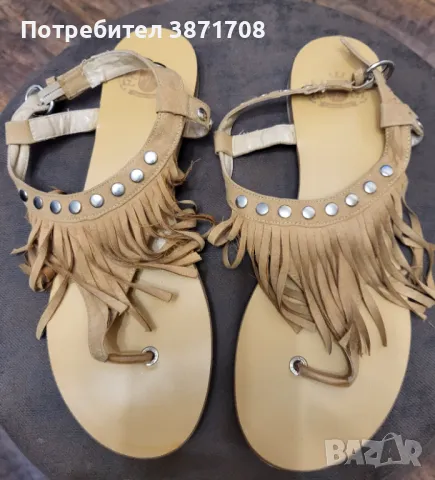 Сандали с ресни