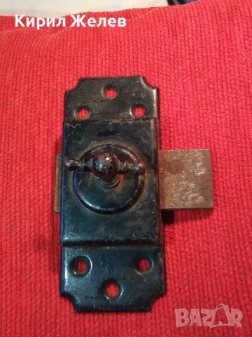 КРАСИВО СТАРО РЕТРО РЕЗЕ ЗАКЛЮЧАЛКА За ВРАТА ШКАФ или ДРУГИ 47090, снимка 8 - Други ценни предмети - 46791250