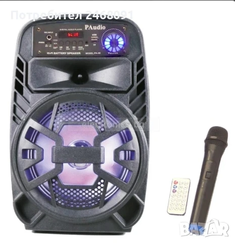 Караоке тонколона 8"