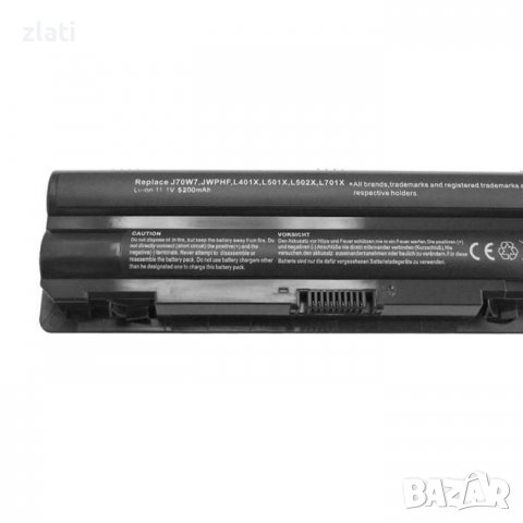 Батерия за лаптоп DELL XPS 14 15 17 L501X L401X L701X L502X L701X и др, снимка 6 - Батерии за лаптопи - 39084779