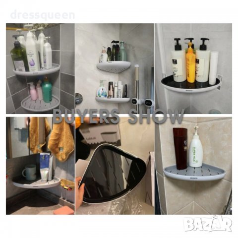 3685 Ъглова етажерка за баня, снимка 6 - Други стоки за дома - 37550245