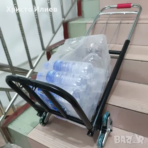 Транспортна количка сгъваема количка за катерене по стълби, снимка 7 - Други стоки за дома - 49843534