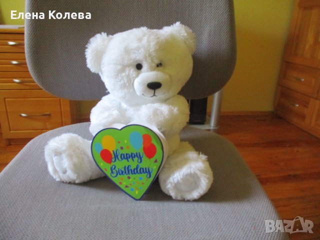 Плюшено мече, снимка 3 - Плюшени играчки - 37769580