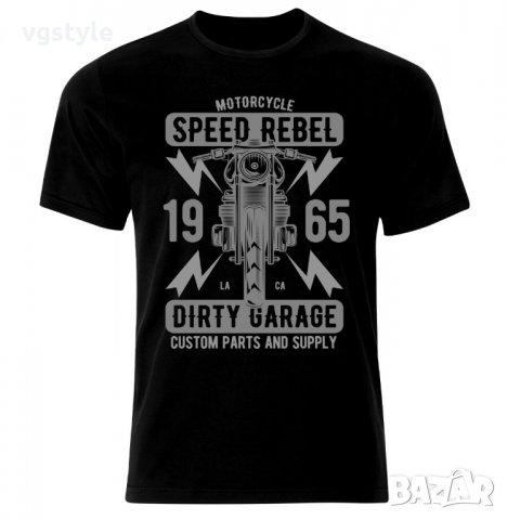Тениска Моторджийска Мото Мотокрос Ендуро Моторист Мотоциклетизъм Мотор Рокер Moto Motorcycle